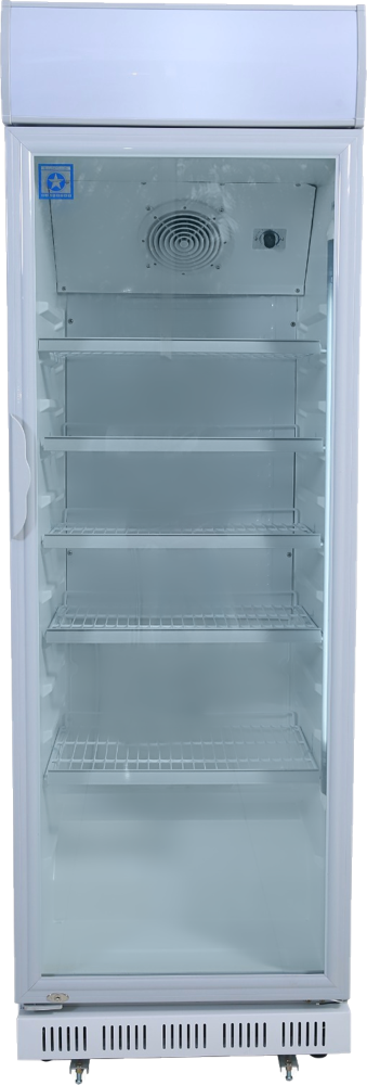 Display Fridge – 1 Glass Door, White