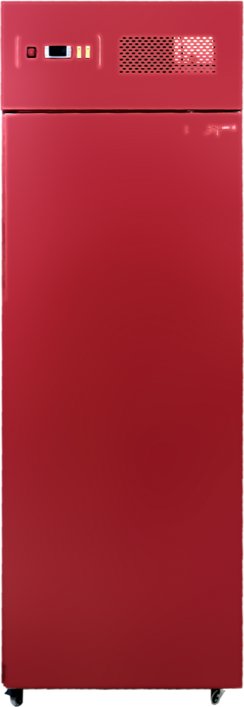 Upright Fridge – 1 Door, Red