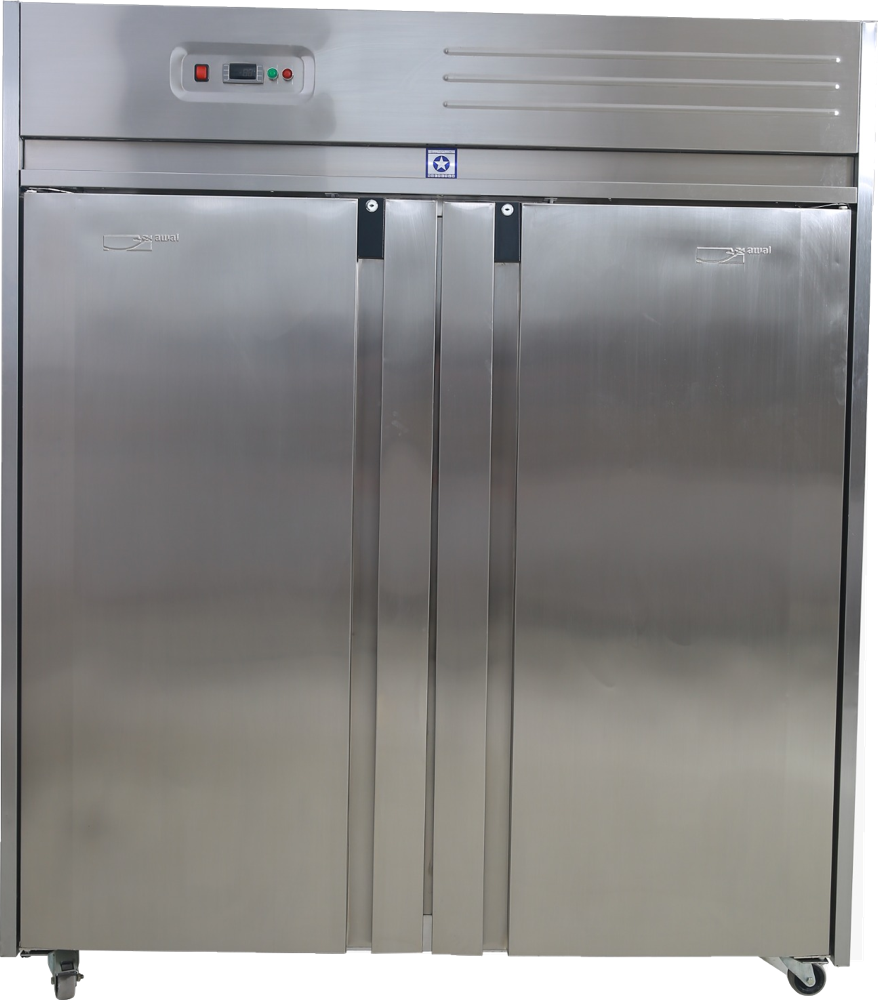 Upright Fridge – 2 Doors, Stainless